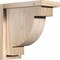 Ekena Millwork Alpine Smooth Corbel w/Backplate, Douglas Fir, 5 1/2"W x 12"D x 12"H COR06X12X12ALP01SDF - alternate 1